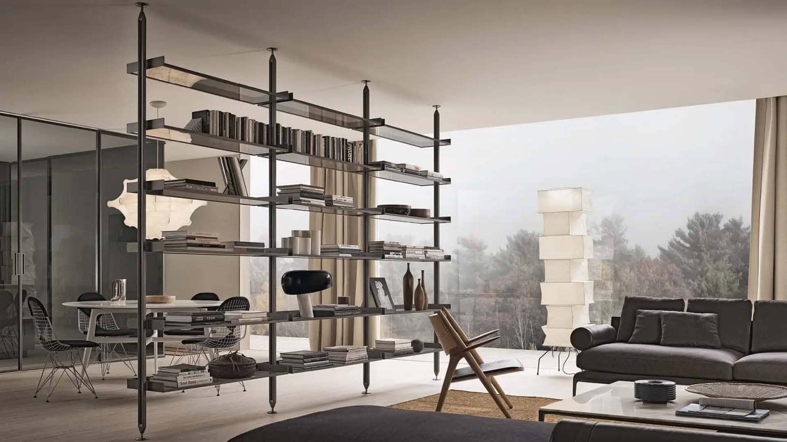 italiaanse-design-stelling-boekenkast-roomdivider-rimadesio-zenit-rotterdam